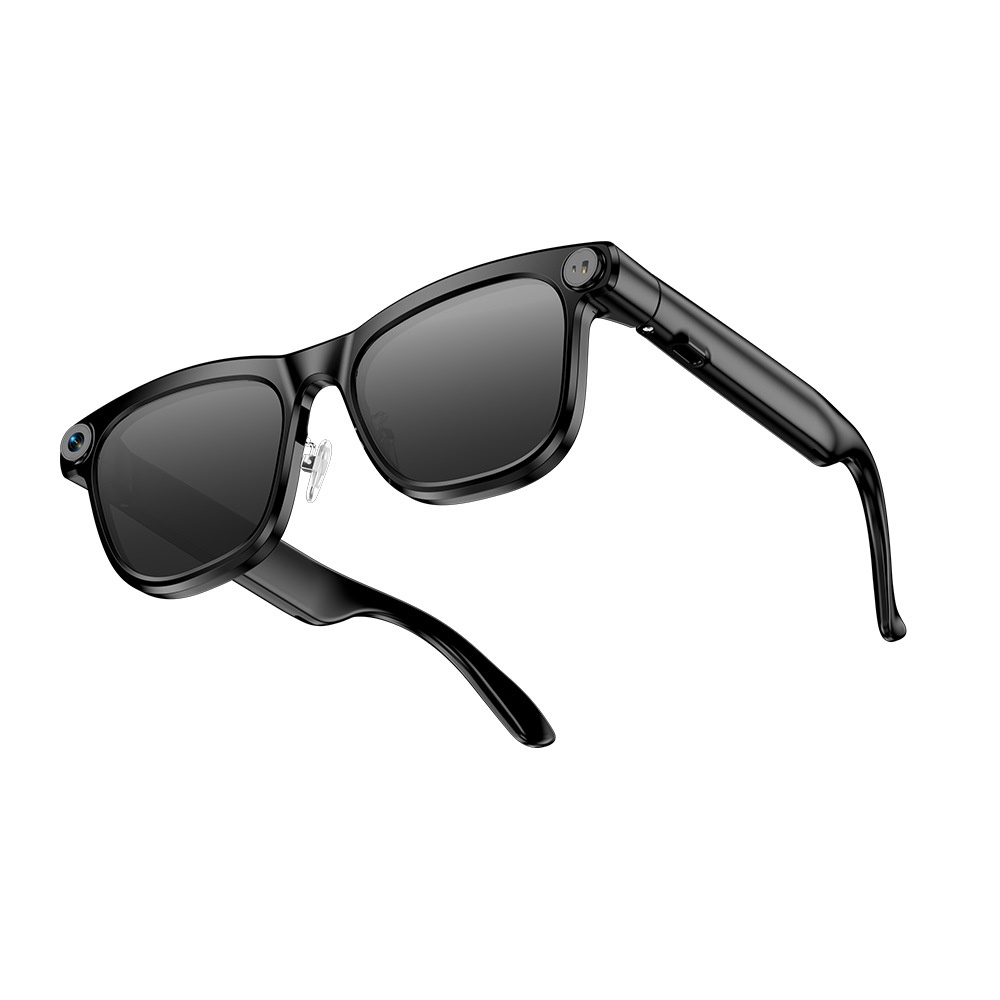 KI-Smart-Brille, 1300-MP-High-Definition-Kamera, Anti-Shake-Aufnahmen, Objekterkennung