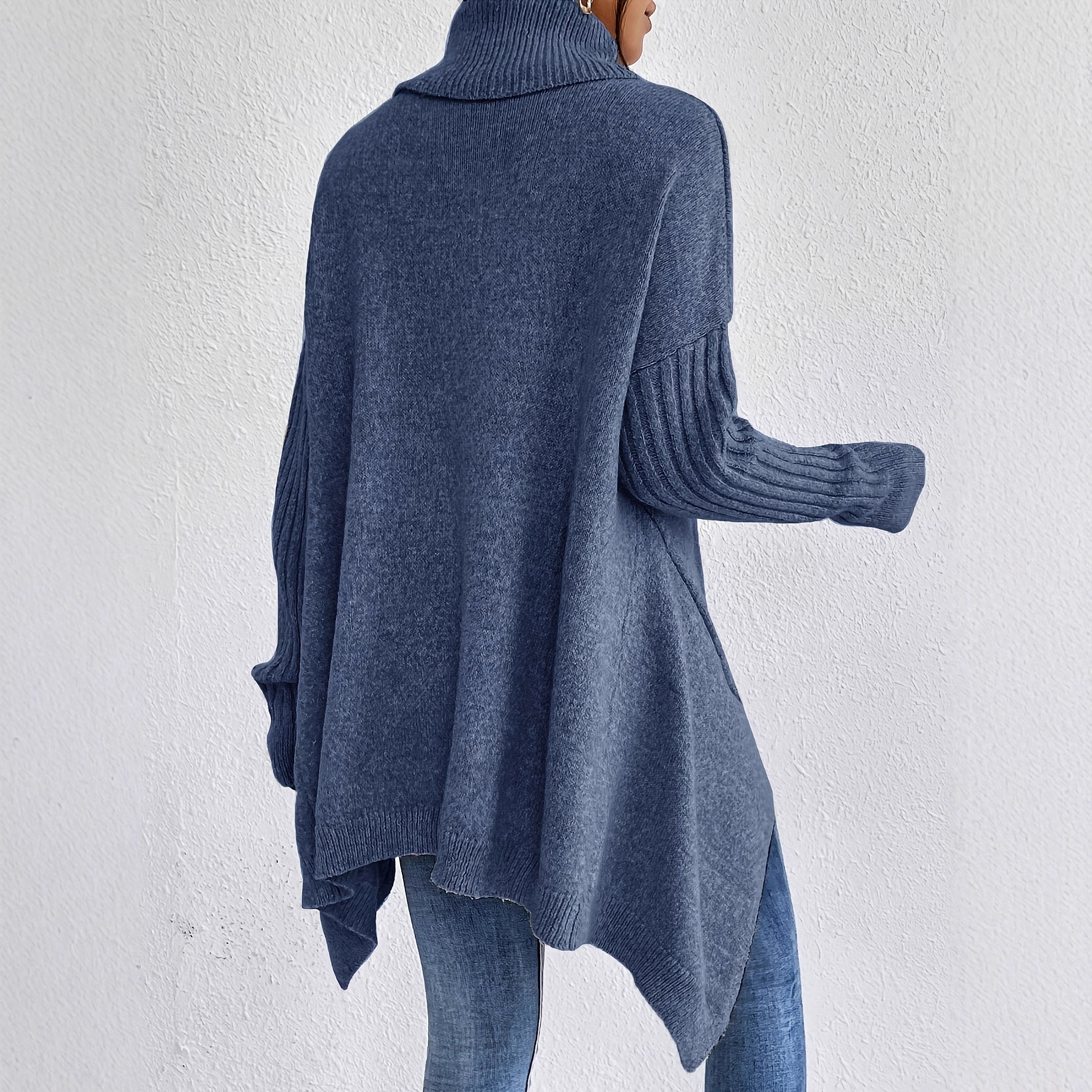Amazon European And American Irregular Tops Autumn And Winter Loose Fashion Casual