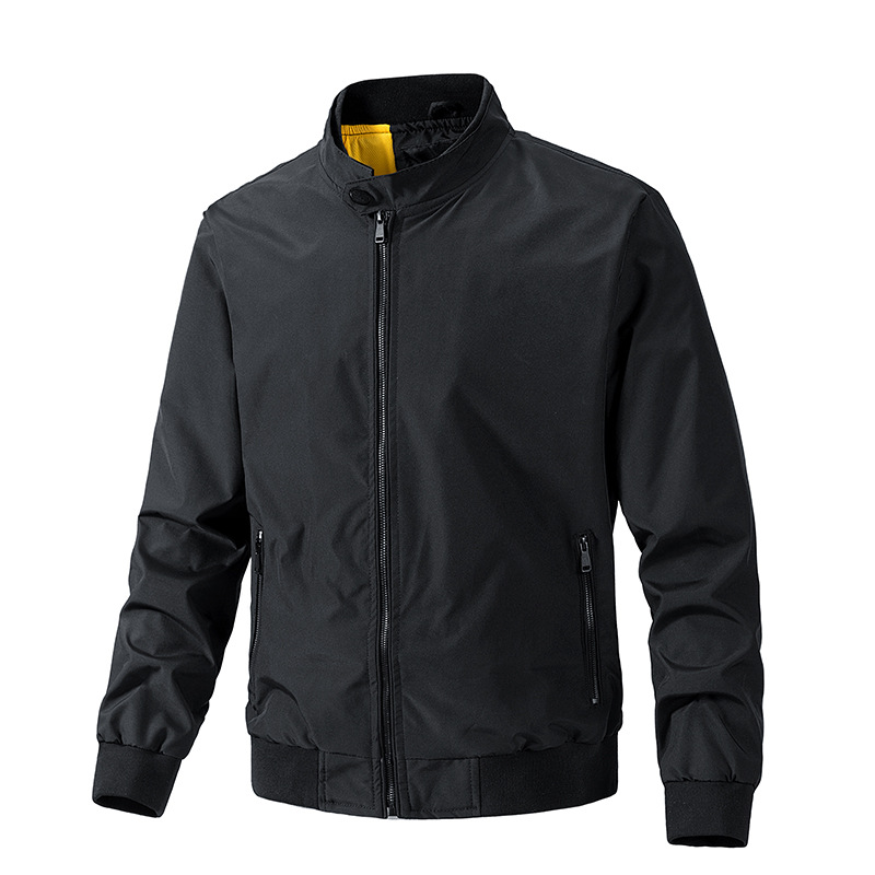 Amazon Jacket Men's Outerwear Summer Thin Style Spring And Autumn Large Size Simple Flight