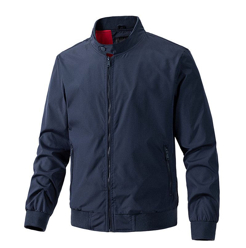 Amazon Jacket Men's Outerwear Summer Thin Style Spring And Autumn Large Size Simple Flight