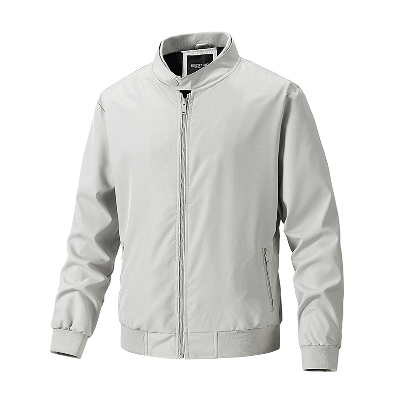 Amazon Jacket Men's Outerwear Summer Thin Style Spring And Autumn Large Size Simple Flight