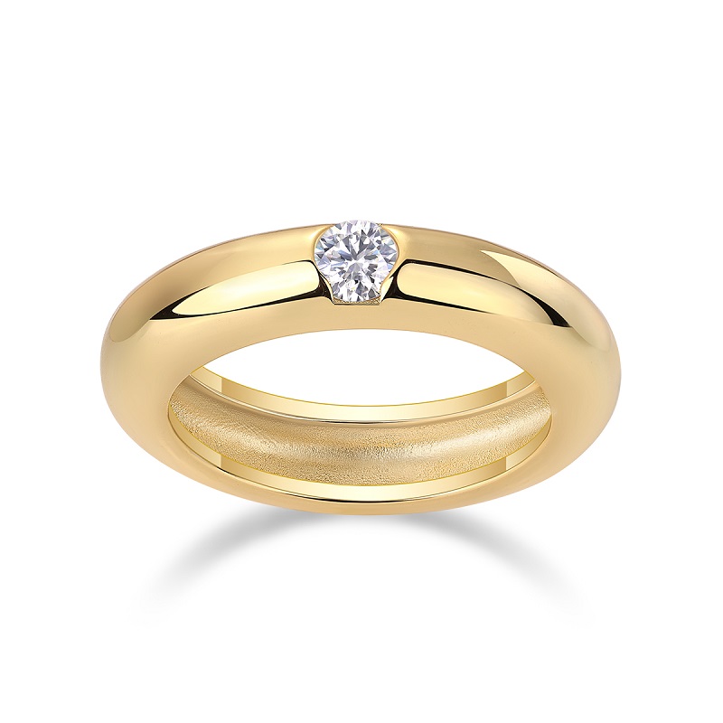 Angel Light Wing - A Luxurious And Fashionable Light Luxury Jewelry Silver Ring Set With