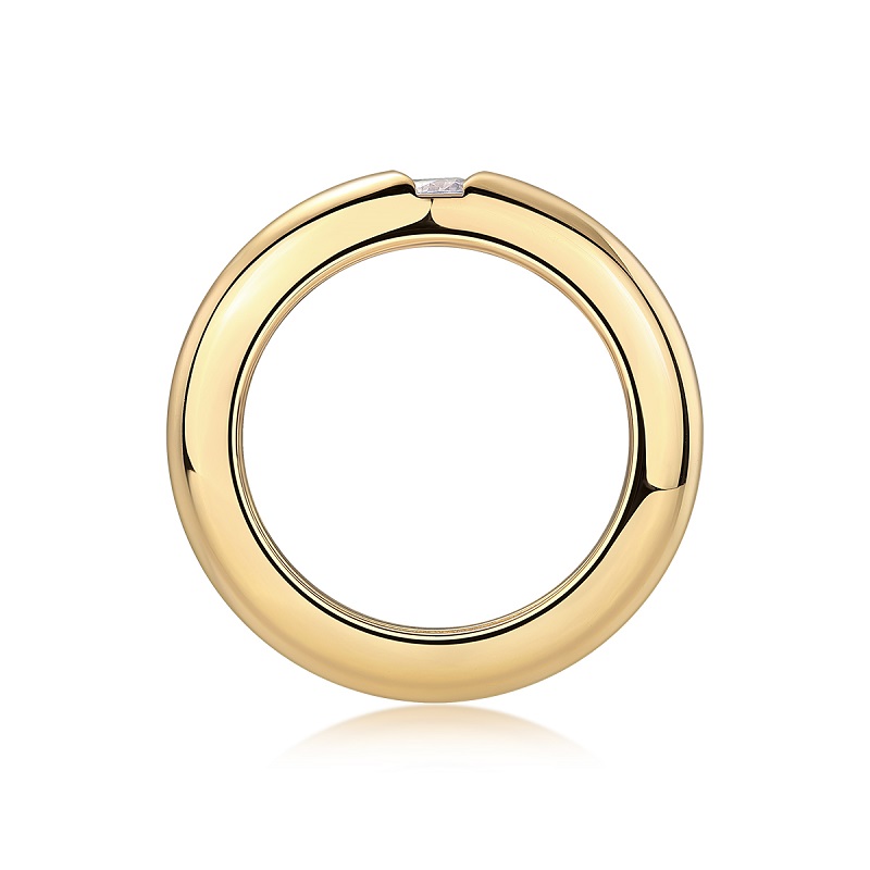 Angel Light Wing - A Luxurious And Fashionable Light Luxury Jewelry Silver Ring Set With