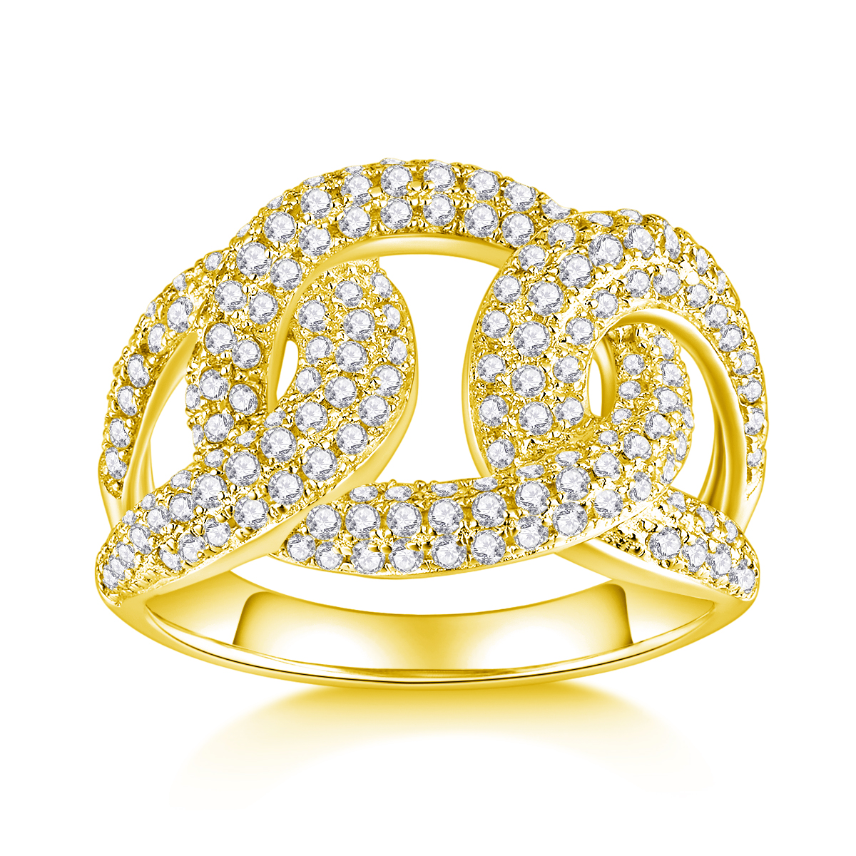 Aurora Dance - A Wedding Ring Set With Top-quality Moissanite Silver And Platinum-plated
