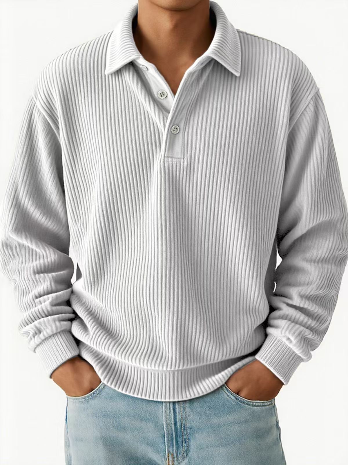 Autumn And Winter European And American Independent Station Men's Retro Casual Corduroy