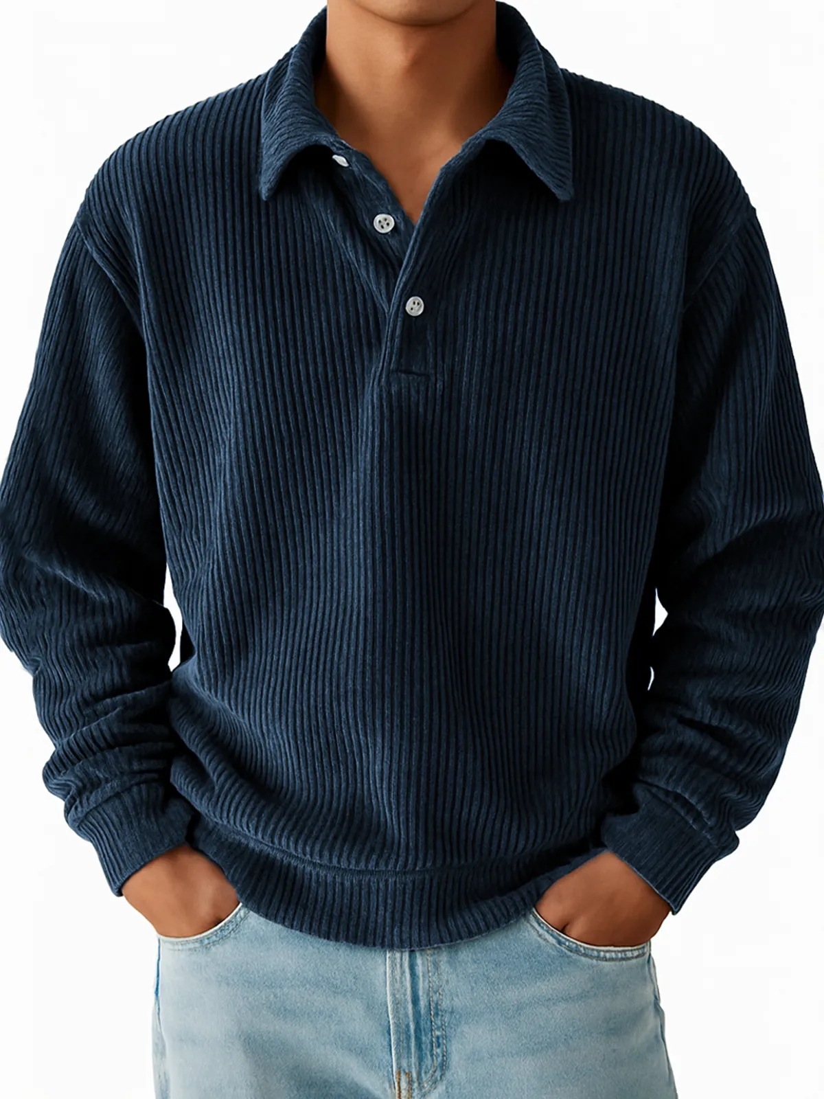Autumn And Winter European And American Independent Station Men's Retro Casual Corduroy