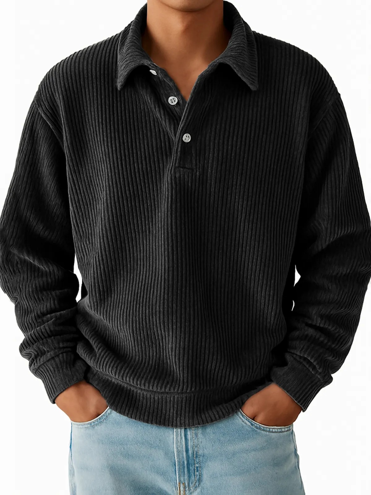 Autumn And Winter European And American Independent Station Men's Retro Casual Corduroy
