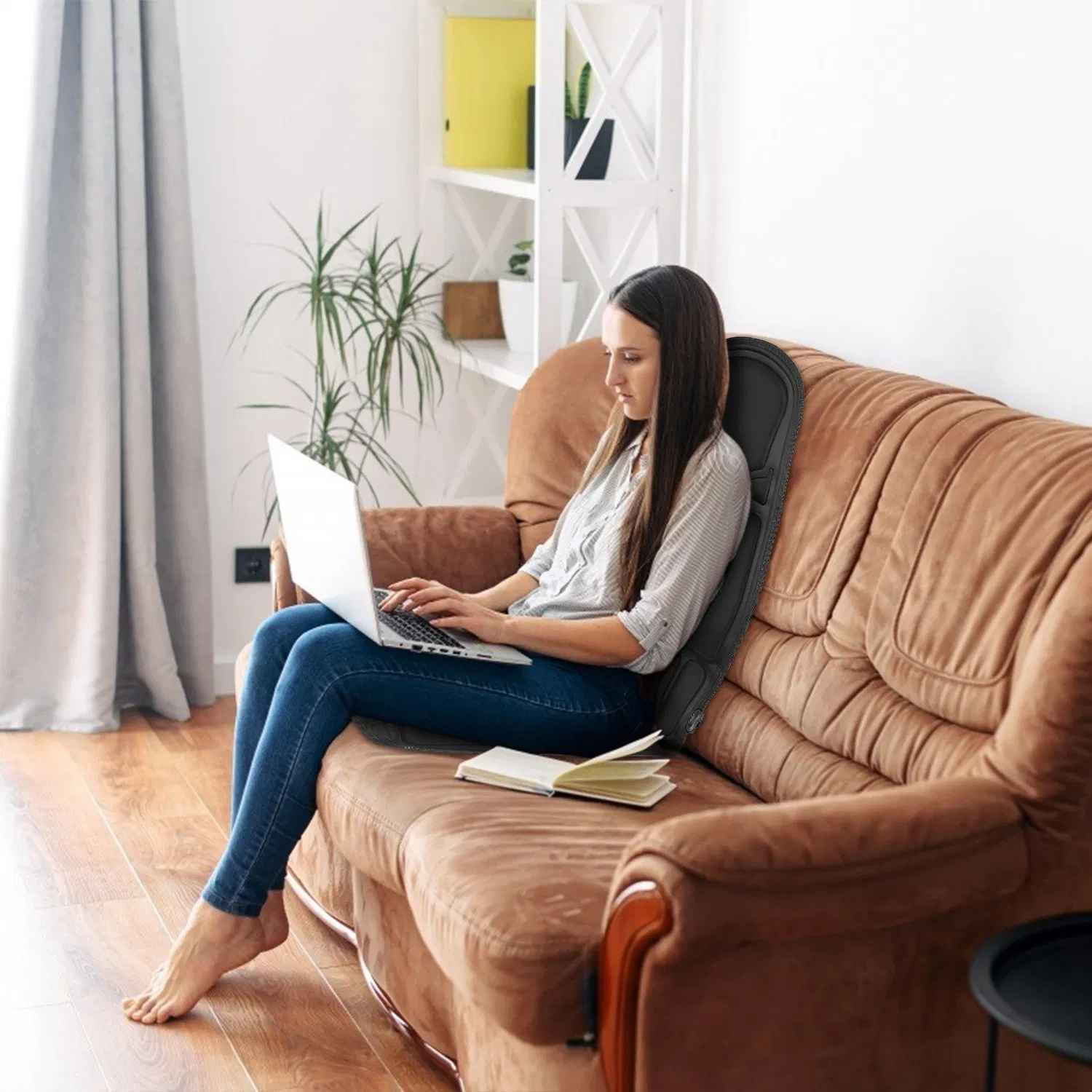 Back Massager Cushion Electric Massage Car Seat Cushion Chair Pad with Heating Function 8