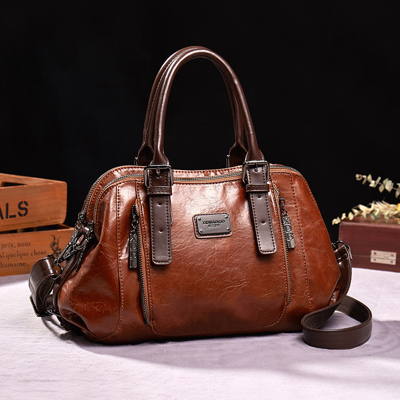 Bag Female Women's Genuine Leather Bags Handbags Crossbody Bags Shoulder Bags Genuine