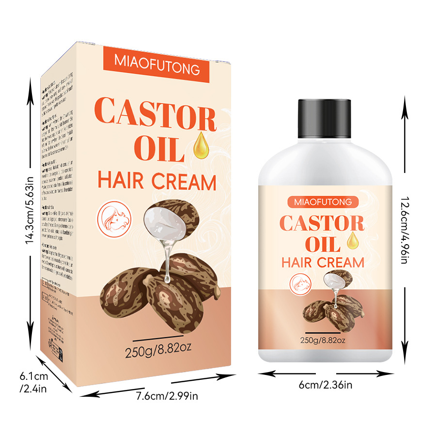 Black Castor Oil Hair Mask Nourishes The Scalp And Softens Hair