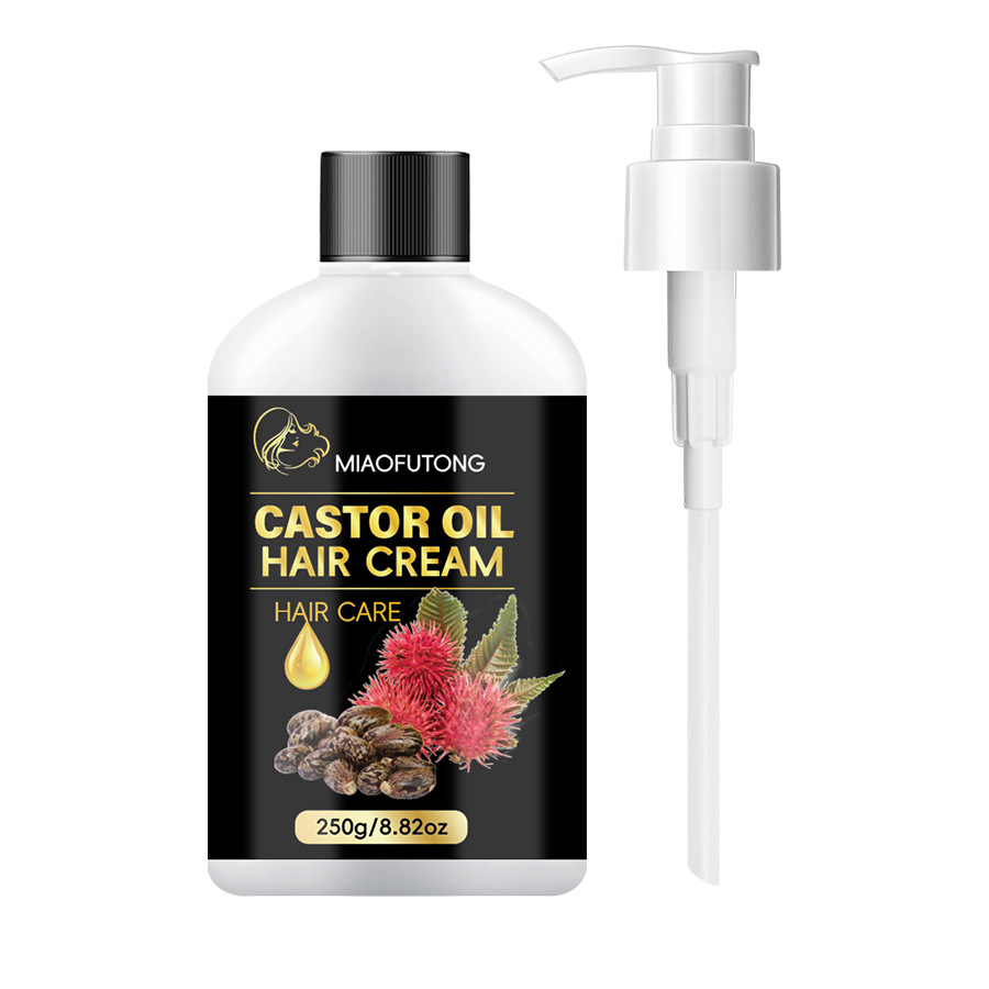 Black Castor Oil Hair Mask Nourishes The Scalp And Softens Hair