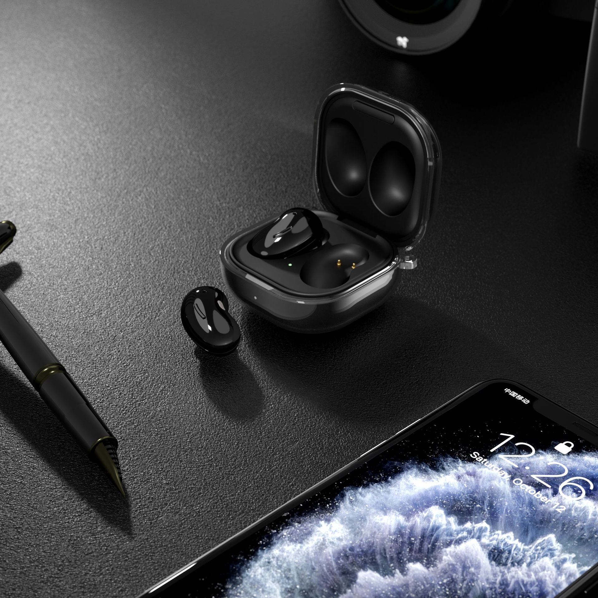 Transparente Bluetooth-Ohrhülle