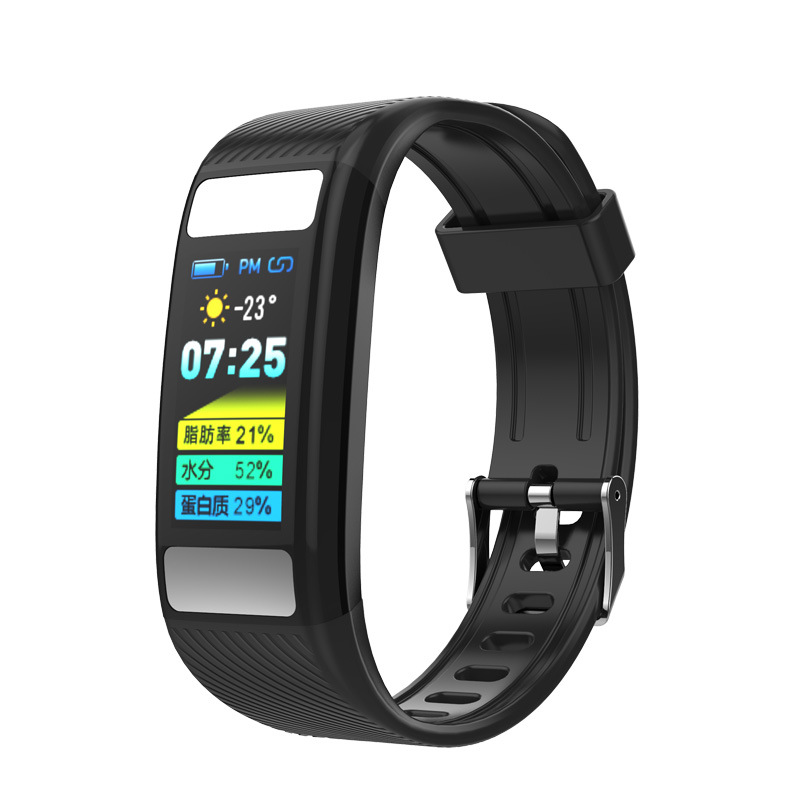 Testzsír-figyelő sport Bluetooth Smart karkötő