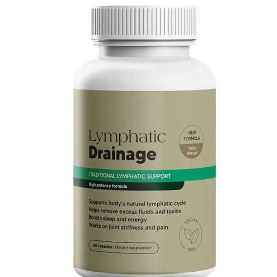 Body Lymphatic Drainage Capsules 60 Count