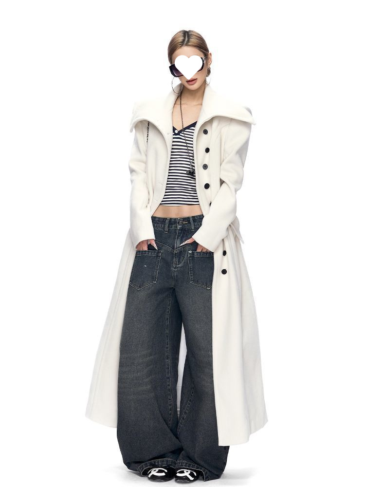 British-style Hepburn-style Coat