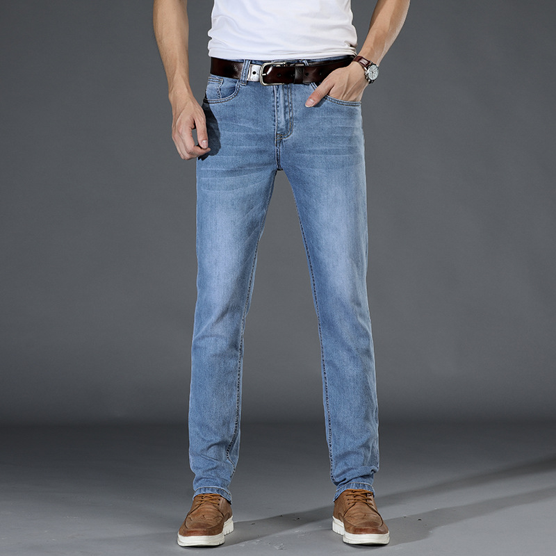 Business Stretch Jeans Men's Loose