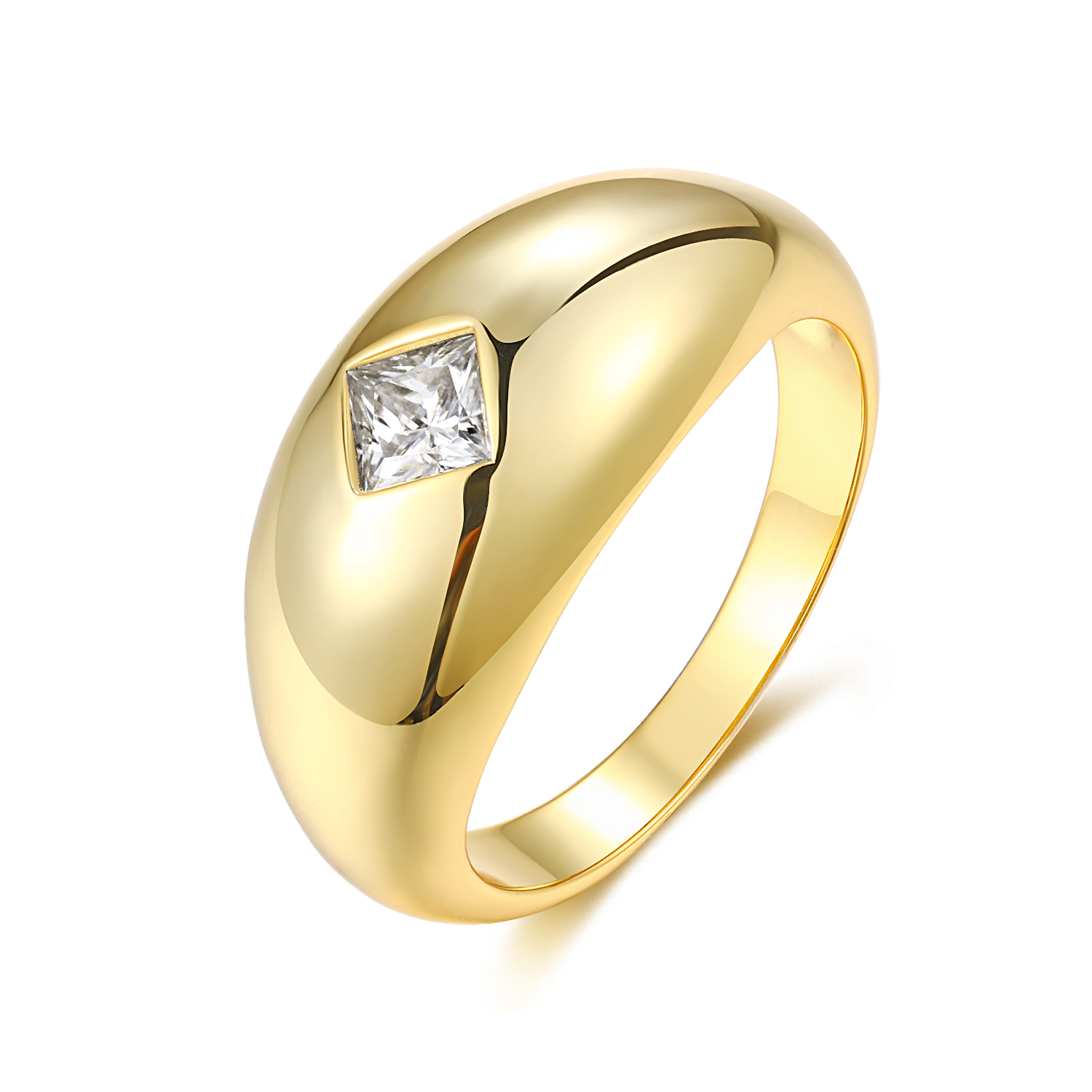 Butterfly - A Luxurious And Fashionable Light Luxury Jewelry Silver Ring Set With