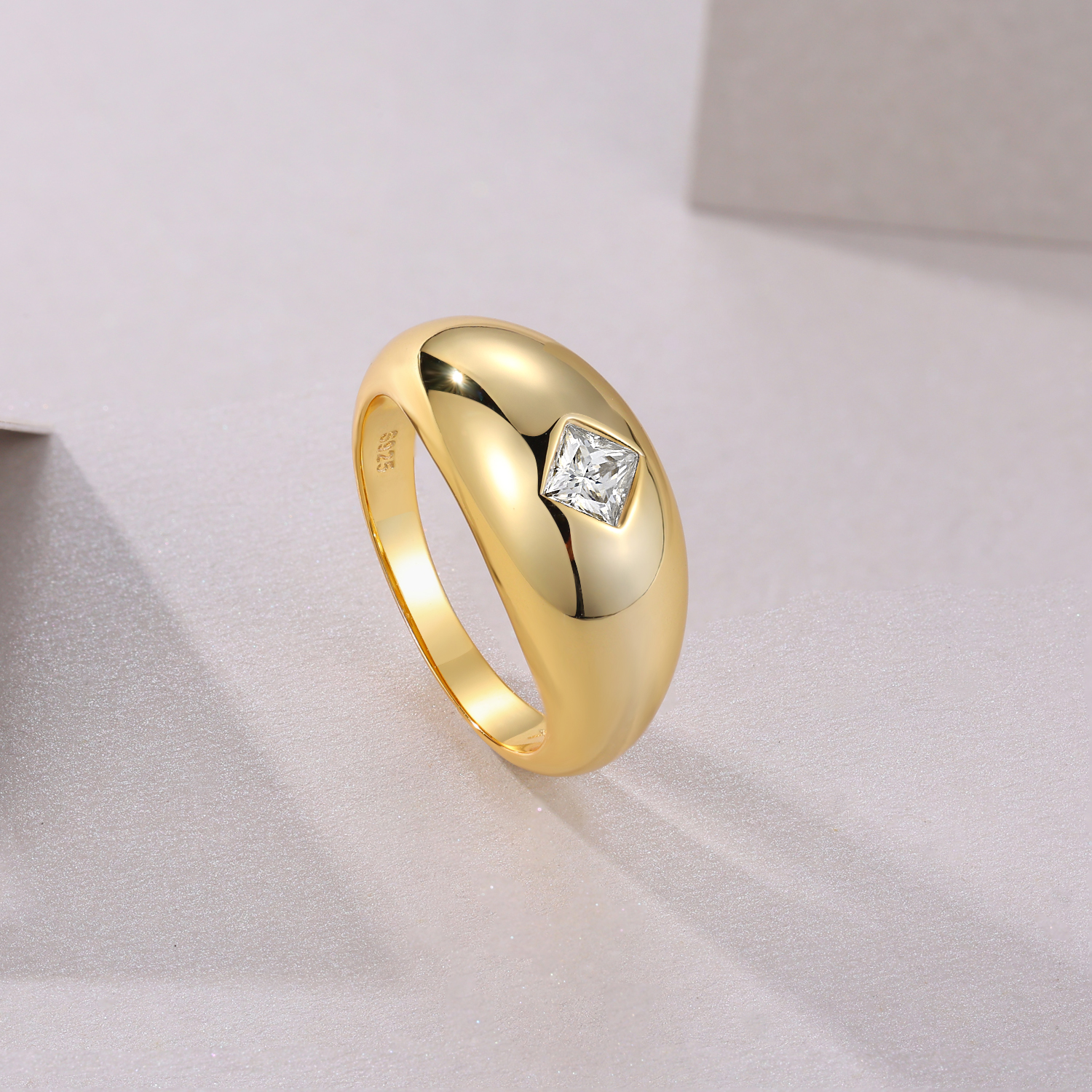Butterfly - A Luxurious And Fashionable Light Luxury Jewelry Silver Ring Set With
