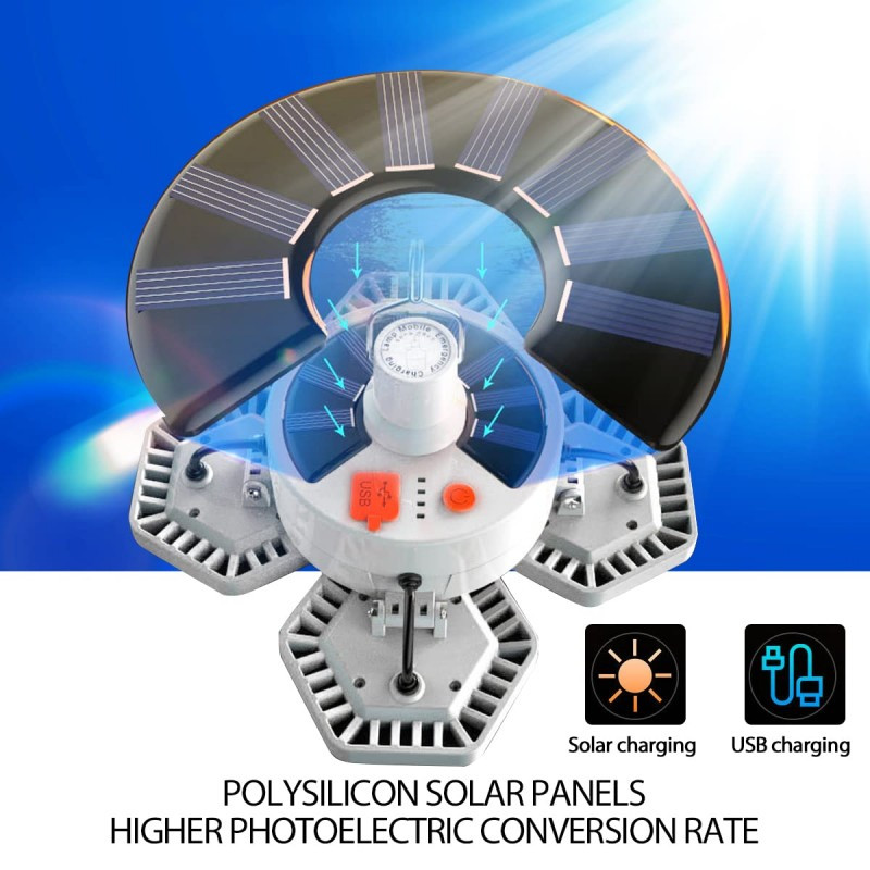 Camping Lights 360 LED Tent Lights With Remote Control USB Camping Light Tent Light 5