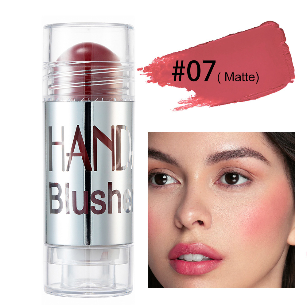 Cheek Blusher Shimmer Blush Stick Face Makeup Highlighter Bronzer Contour Cream