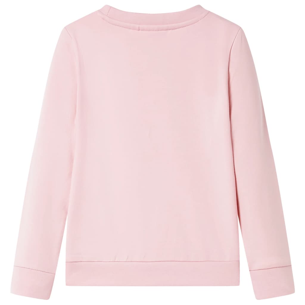 Kinder-Sweatshirt hellrosa 104 Kinder-Sweatshirt hellrosa 116 Kinder