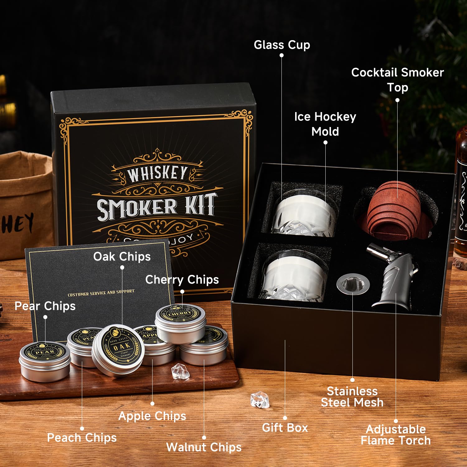 Cocktail Smoked Set