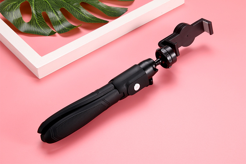 Compatible with iPhone, Bluetooth Selfie Stick Mobile Remote Control Tripod