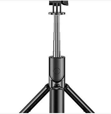 Compatible with iPhone, Bluetooth Selfie Stick Mobile Remote Control Tripod
