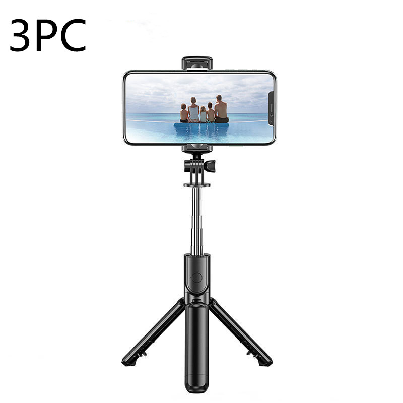Compatible with iPhone, Bluetooth Selfie Stick Mobile Remote Control Tripod