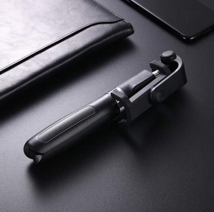 Compatible with iPhone, Tripod Selfie Stick Mobile Universal Live Triangle Bracket One