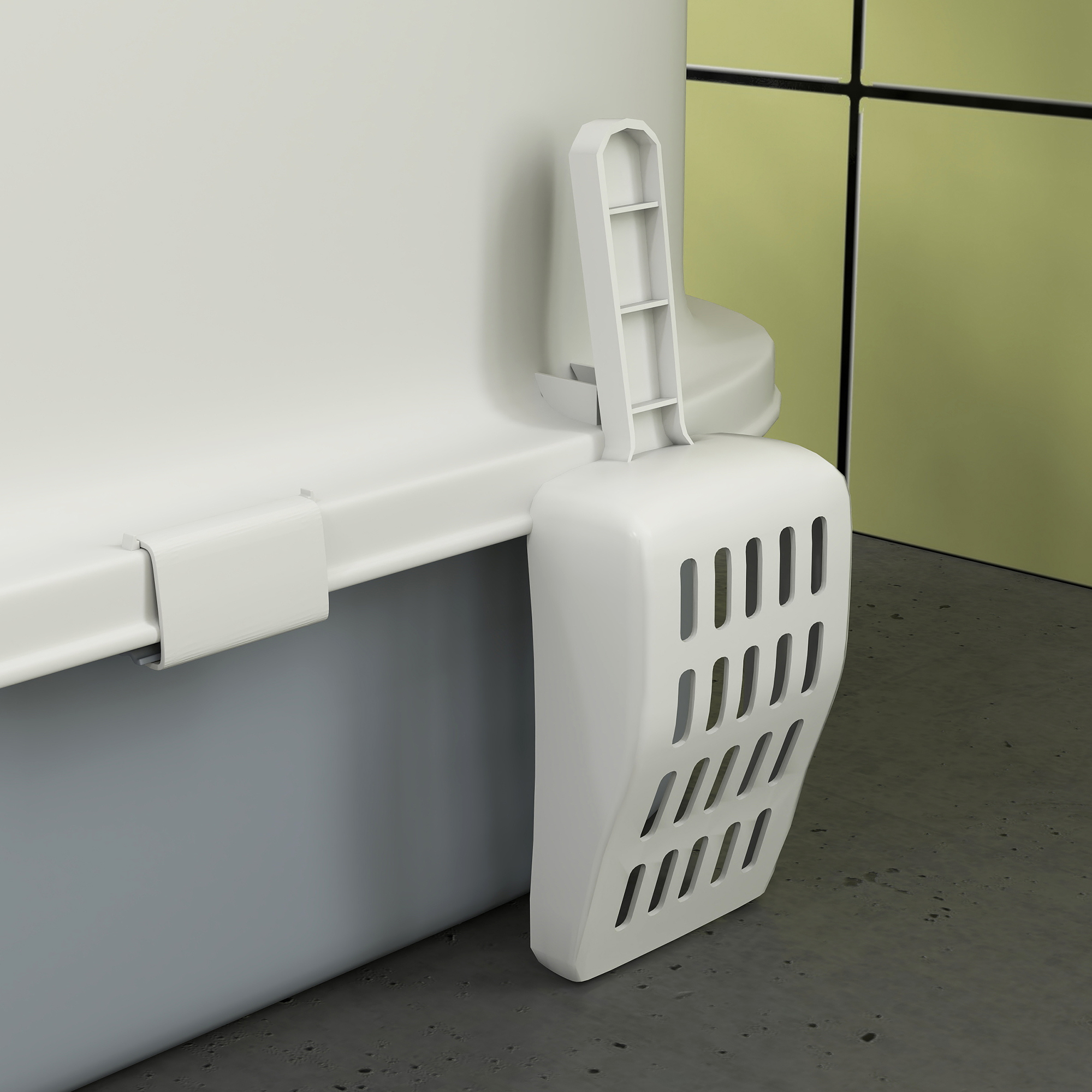 Covered Cat Litter Box with Lid, Drawer, Scoop, Top Entry, Deodorizing Bags, Odor Control