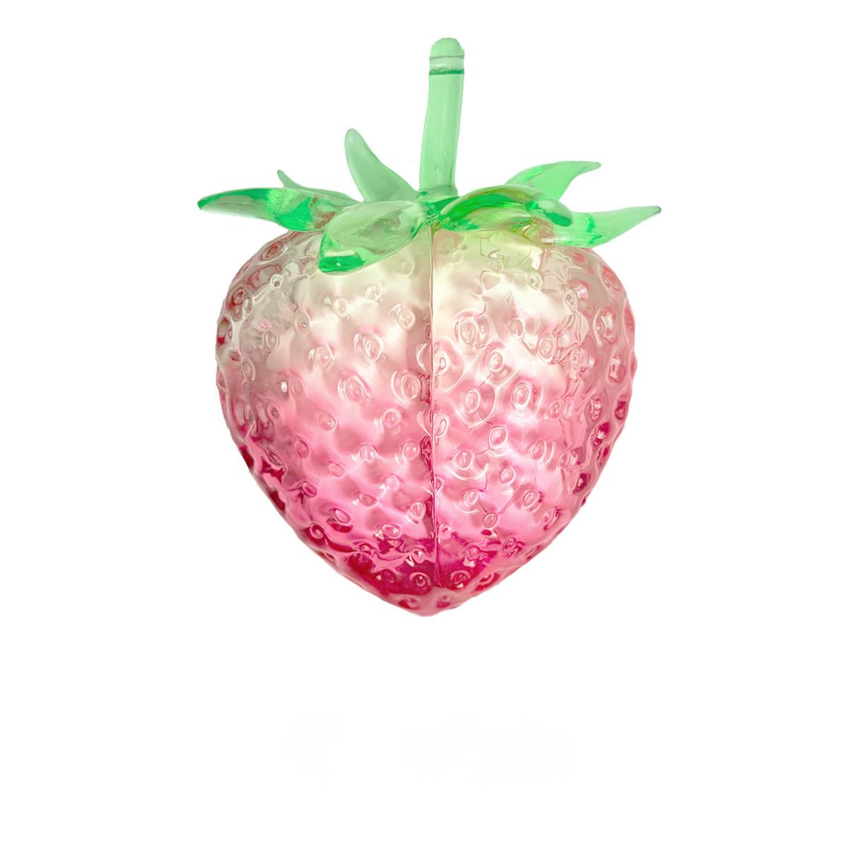 Creative Transparent Strawberry Earphone Shell