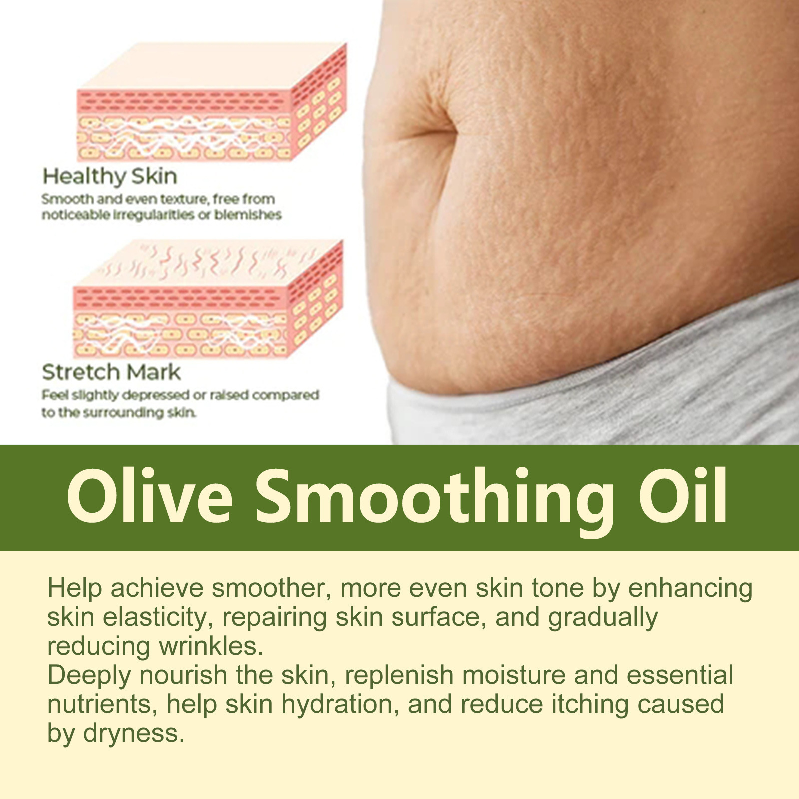 Daily Gentle Moisturizing Smooth And Firming Skin Body Skin Treatment Oil