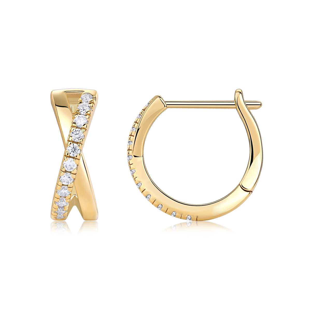 Dance Of The Dream - Premium Moissanite Luxury Fashion Light Luxury Jewelry Silver Stud