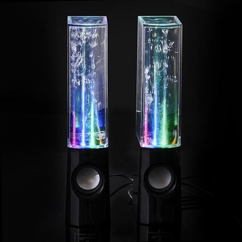 Tanzender Wasserlautsprecher, LED-Licht, Springbrunnen, Lautsprecher, Familienfeier