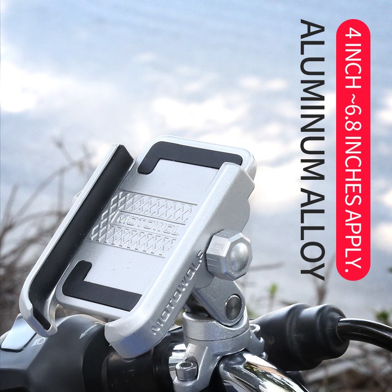 DEROACE Bicycle Phone Holder Universal Support Telephone Handlebar Mount Bracket Electric