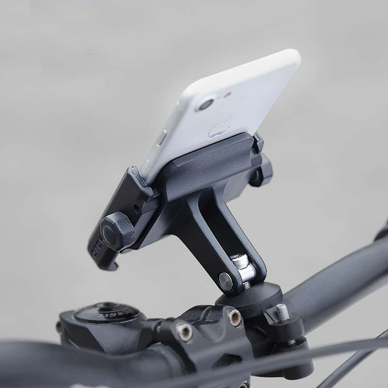 DEROACE Bicycle Phone Holder Universal Support Telephone Handlebar Mount Bracket Electric