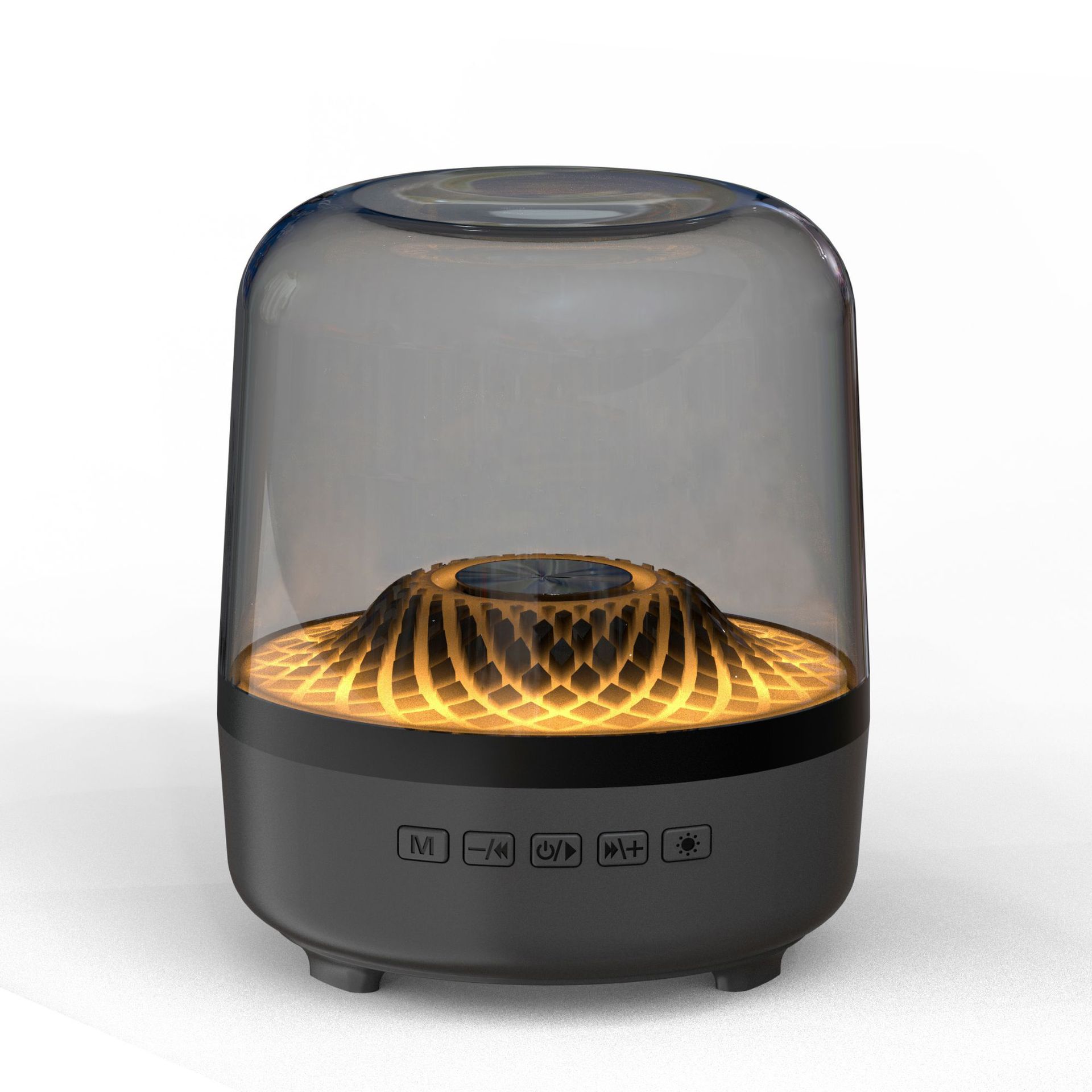 Stoni sabvufer Bluetooth Audio Black Gold zvučnik