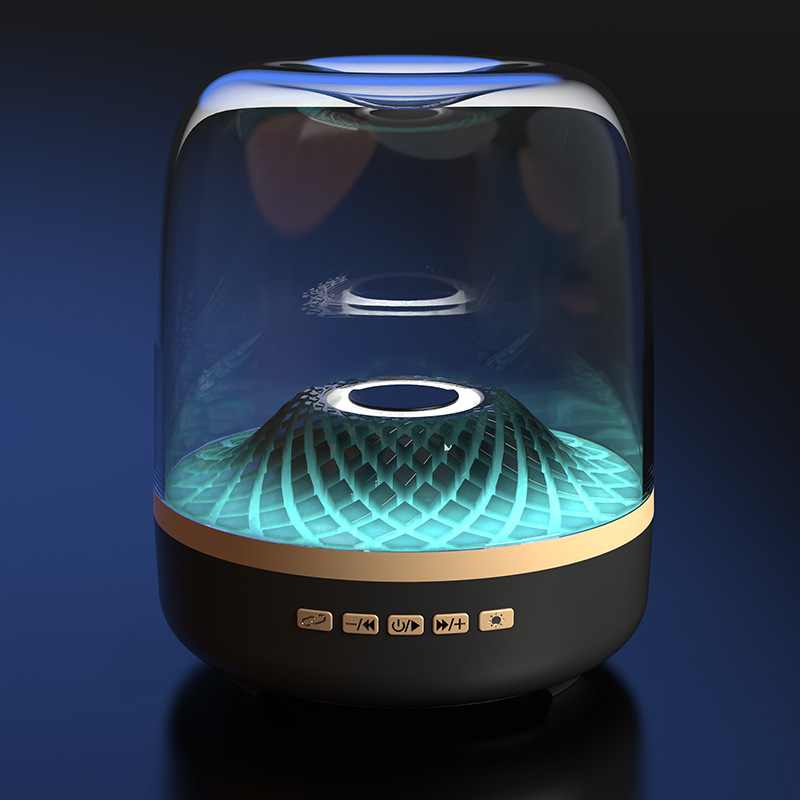 Stoni sabvufer Bluetooth Audio Black Gold zvučnik