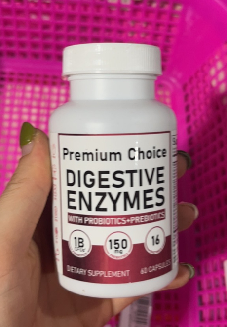 Digestive Enzymes With Prebiotics & Probiotics - 16-in-1 Multi-Enzyme Blend, 1 Billion CFU