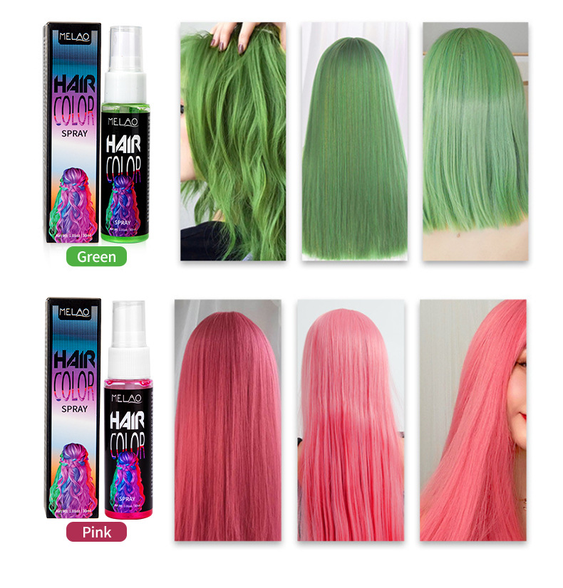 Disposable Hair Dye Color Hair Color Spray Instant Hair Color Hair Styling Product 30ml