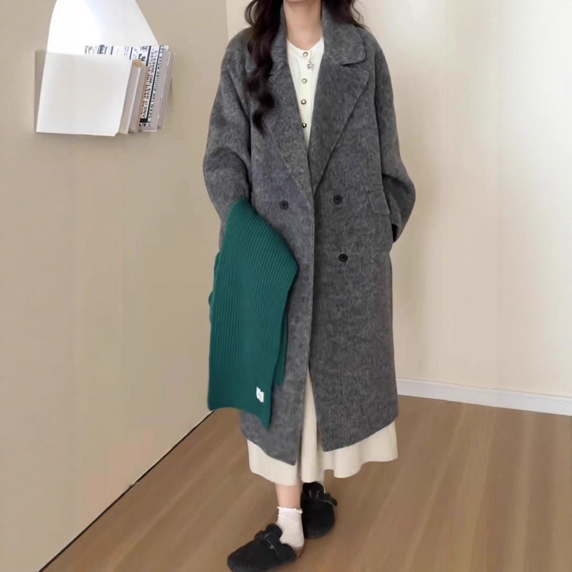 Dongdaemun Double Faced Wool Coat