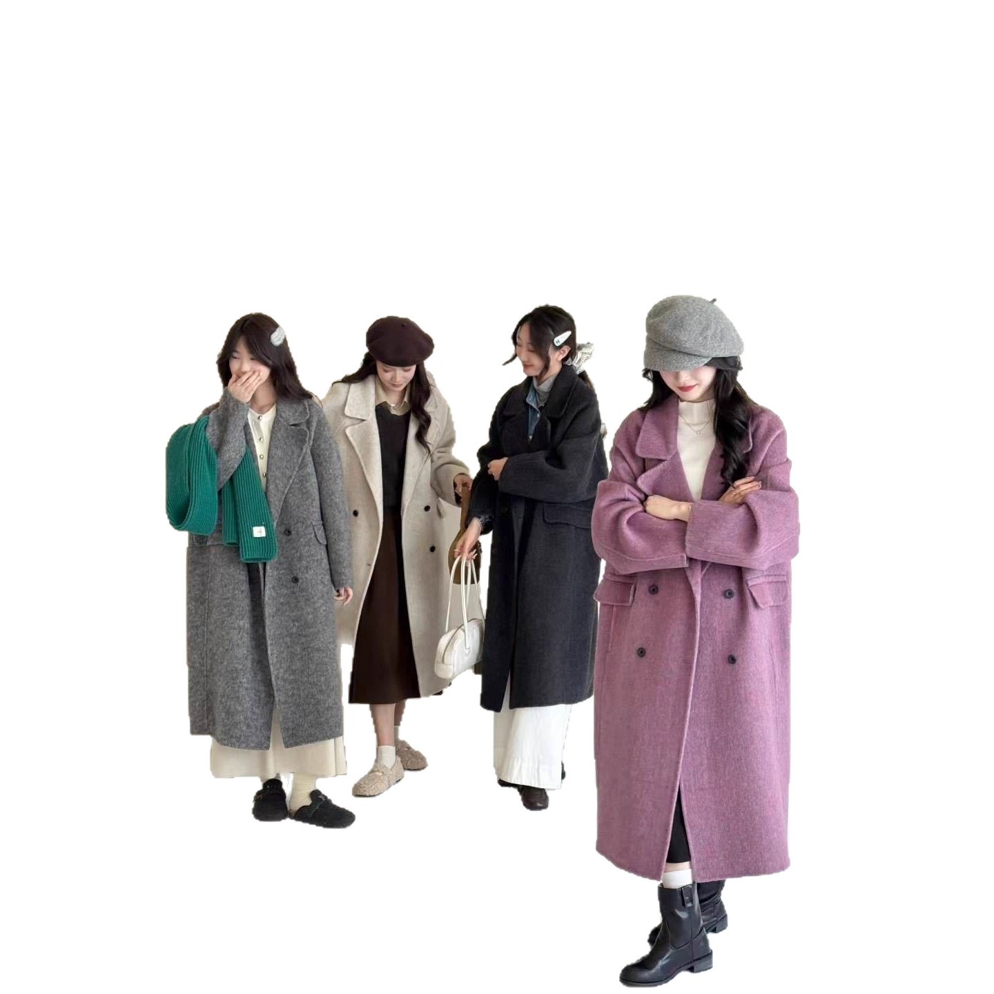 Dongdaemun Double Faced Wool Coat