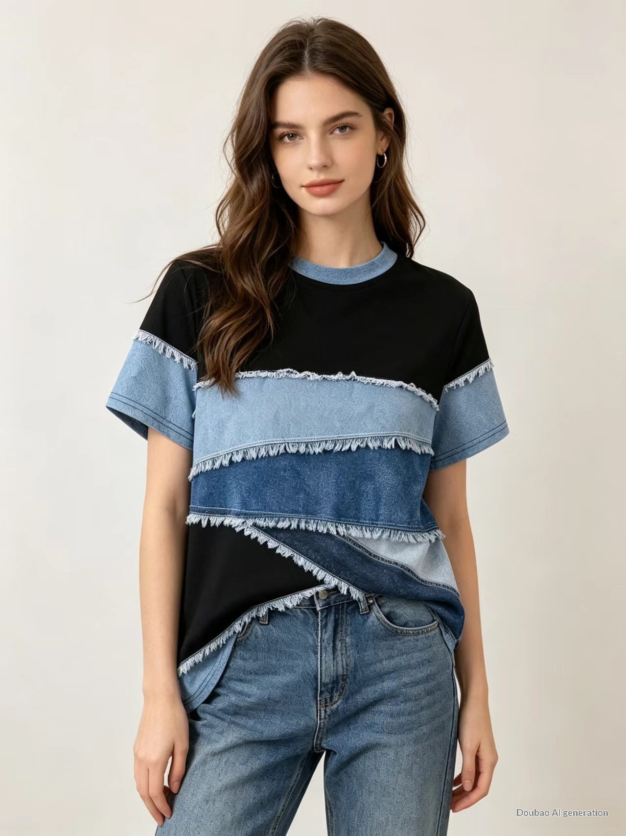 Dopamine Colorful Printed Short-sleeve T-shirt 3D Printed Short Sleeve