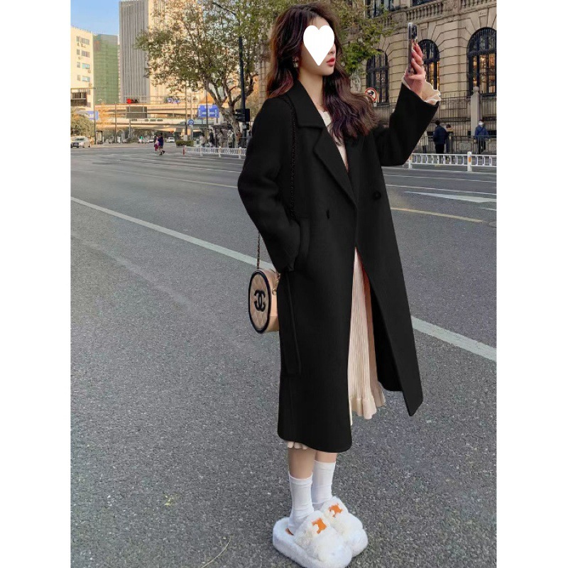 Double-breasted Wool Coat