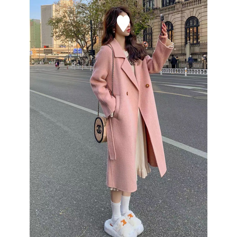 Double-breasted Wool Coat