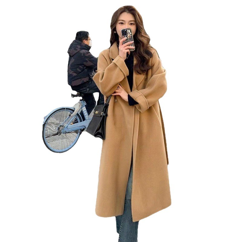 Double-breasted Wool Coat
