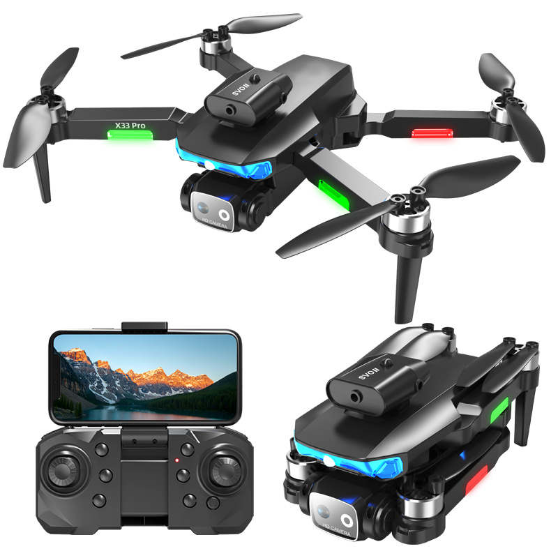 Dual Camera Dual Electric Drone--black