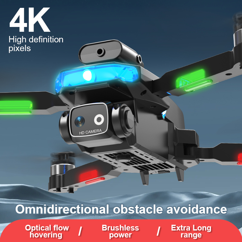 Dual Camera Dual Electric Drone--black