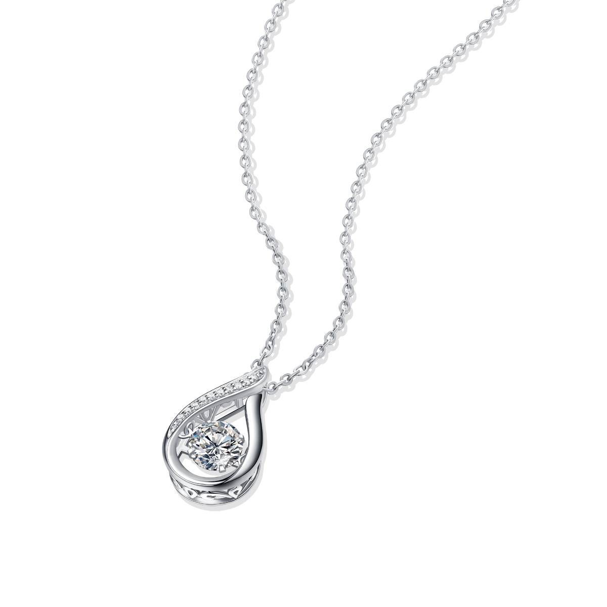 Dynamic And Alluring - A Fashionable And Trendy Necklace Pendant Set With Top-quality